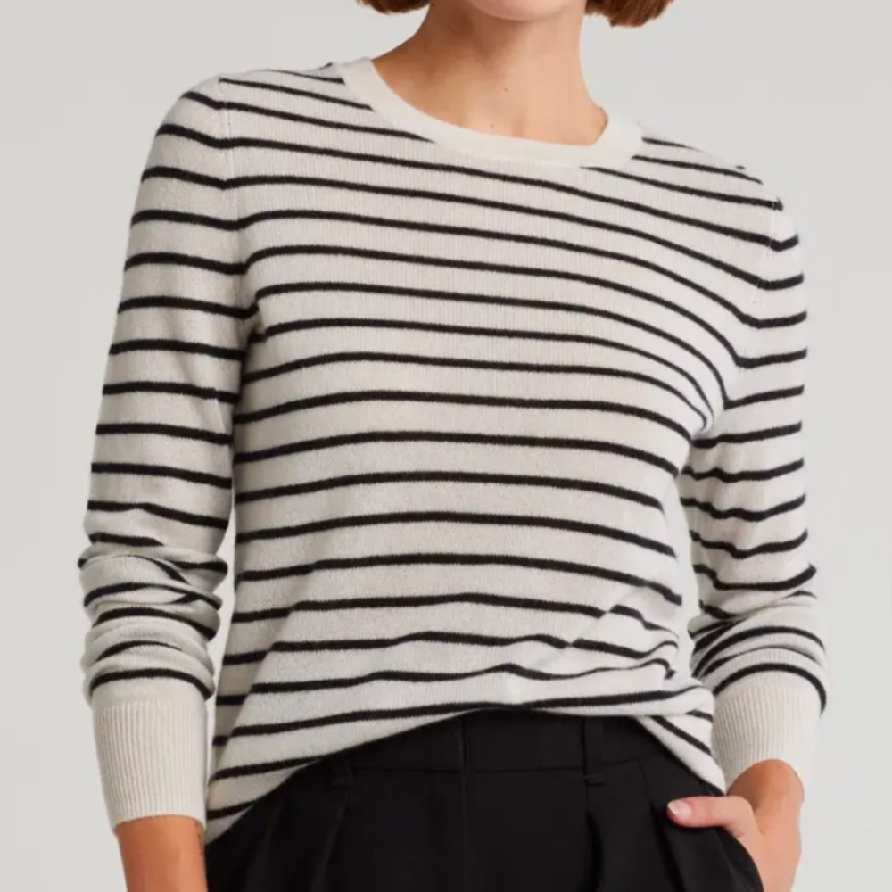 Stripe Cashmere sweater